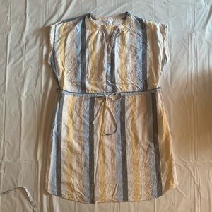 Time and True Linen Dress with Pockets